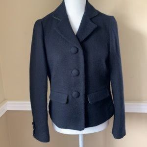 Boden Textured Wool Blazer Jacket